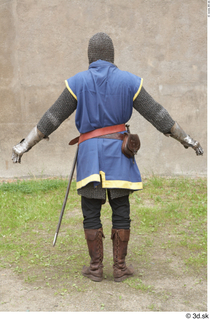  Photos Medieval Knight in mail armor 4 a poses army medieval soldier whole body 0002.jpg